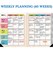 Carson Dellosa Creatively Inspired Planner 2025-2026, Undated 8" x 11" Lesson Plan Book With Stickers, Class Schedule, Weekly Calendar, Homeschool and Classroom Must Haves, Boho School Supplies